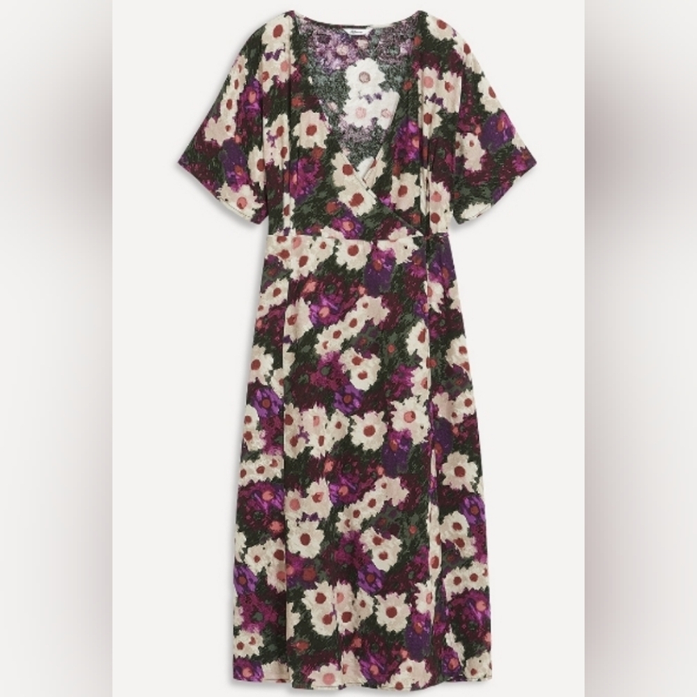 Floral Midi Wrap Dress By REITMANS